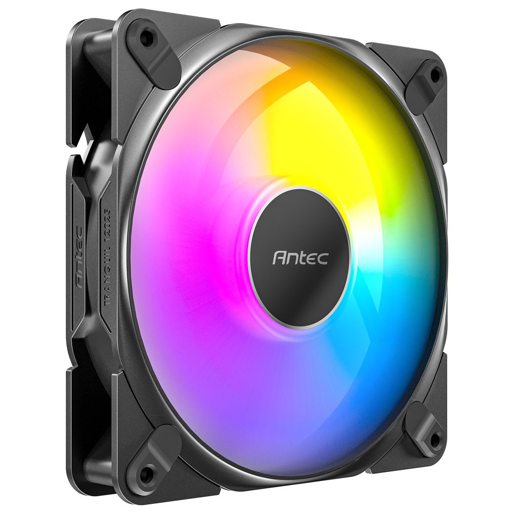 Antec Tranquil 120 ARGB, 120mm x 25mm Case Fans, Pack of 3 (TQ 12025 ARGB_3PK) - Image 1
