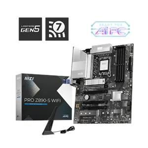 MSI PRO Z890-S WIFI ATX MOTHERBOARD LGA 1851 for Intel Core Ultra CPU