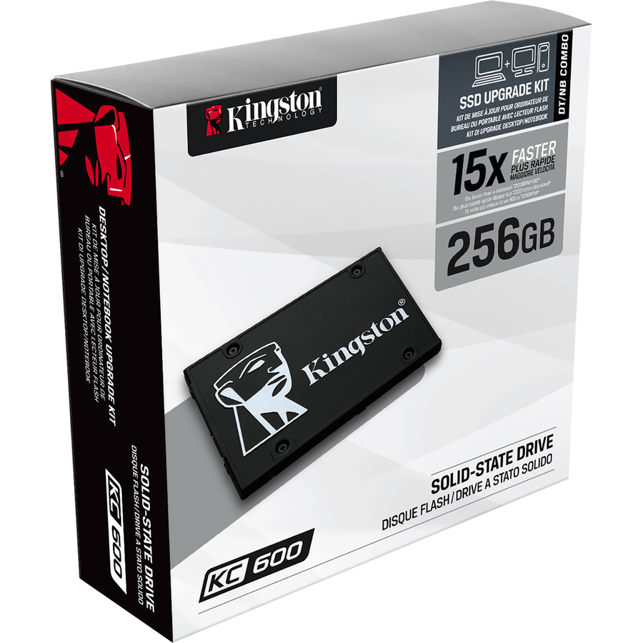 Kingston KC600 256 GB Solid State Drive - 2.5" Internal - SATA (SATA/600) - Image 2