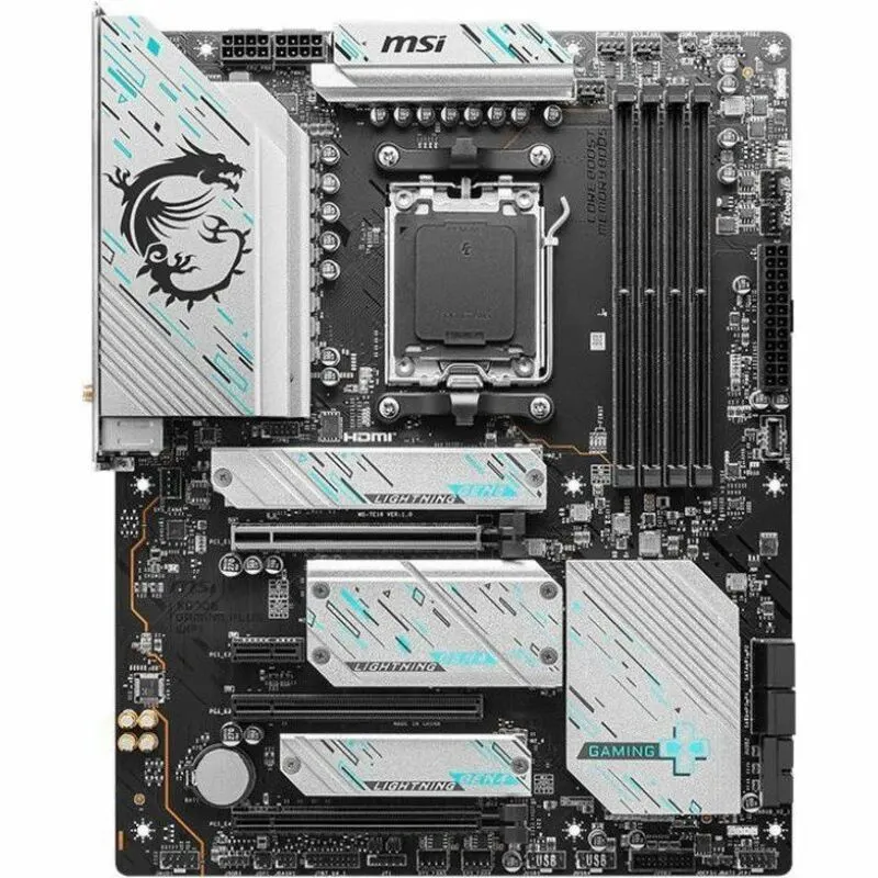 MSI X670E GAMING PLUS WIFI Gaming Desktop Motherboard - AMD X670 Chipset - Socket AM5 - ATX - Image 1