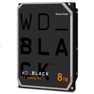 WD Black WD8002FZBX 8 TB Hard Drive - 3.5" Internal- Black