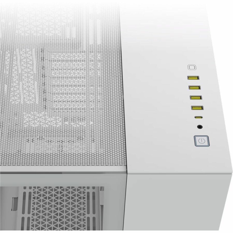 Corsair iCUE LINK 6500X RGB Mid-Tower ATX Dual Chamber PC Case - White - Image 8