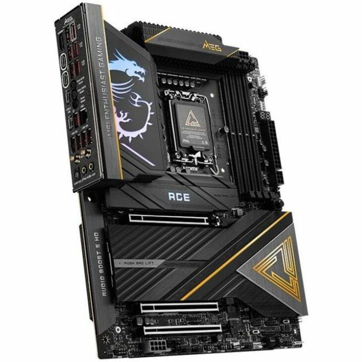 MSI MEG Z890 ACE ATX Motherboard LGA 1851 for Intel Core Ultra series 2 CPU - ATX - Image 2