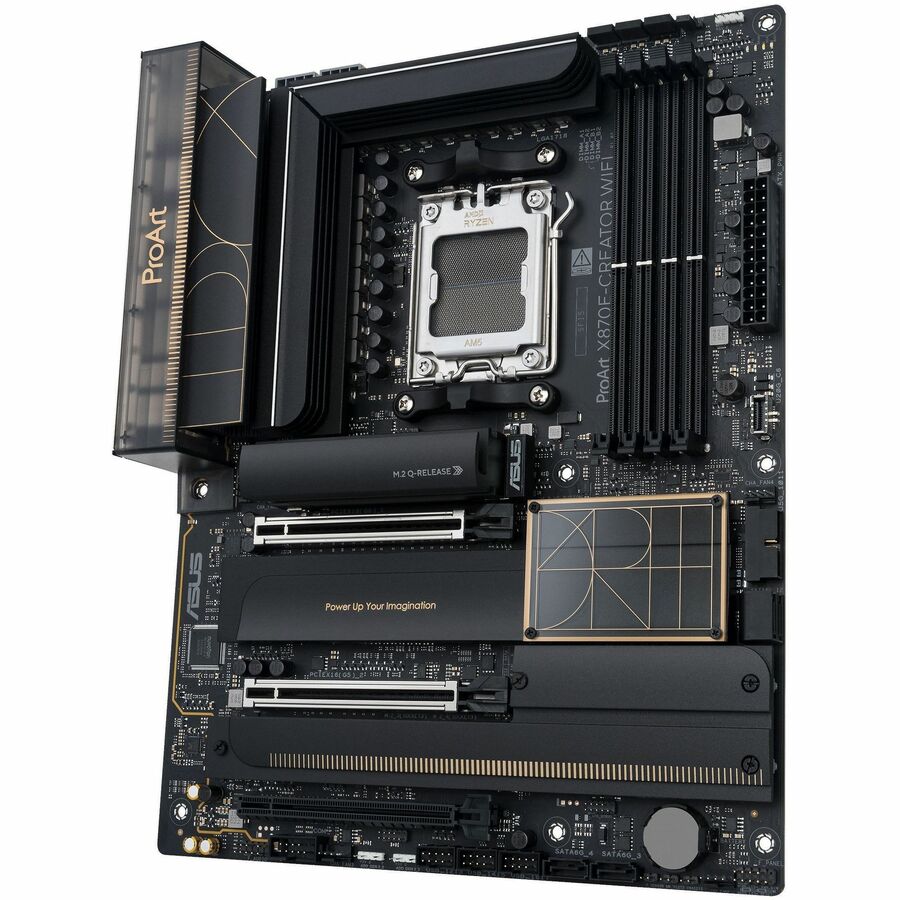 Asus ProArt X870E-CREATOR WIFI Gaming Desktop Motherboard - AMD X870E Chipset - Socket AM5 - ATX - Image 3