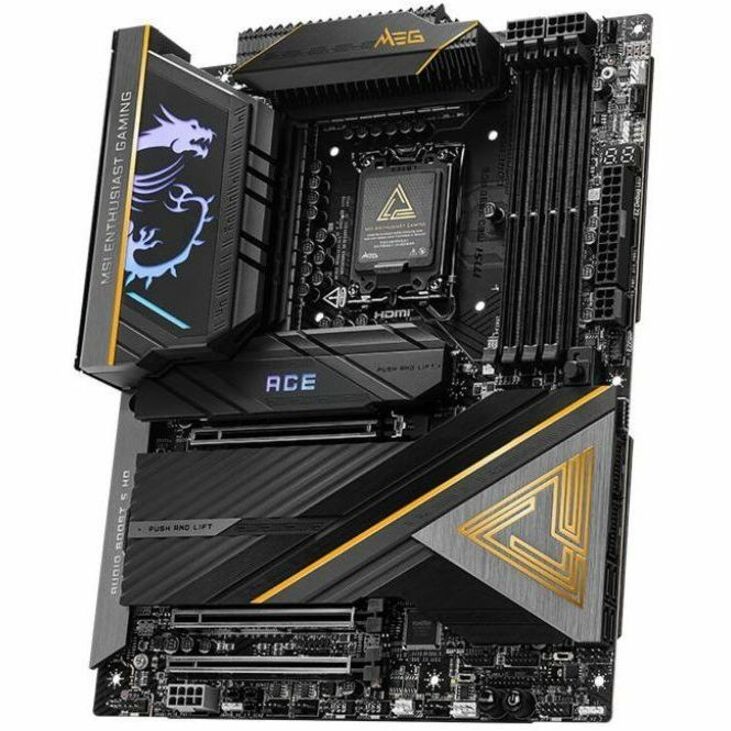 MSI MEG Z890 ACE ATX Motherboard LGA 1851 for Intel Core Ultra series 2 CPU - ATX - Image 1
