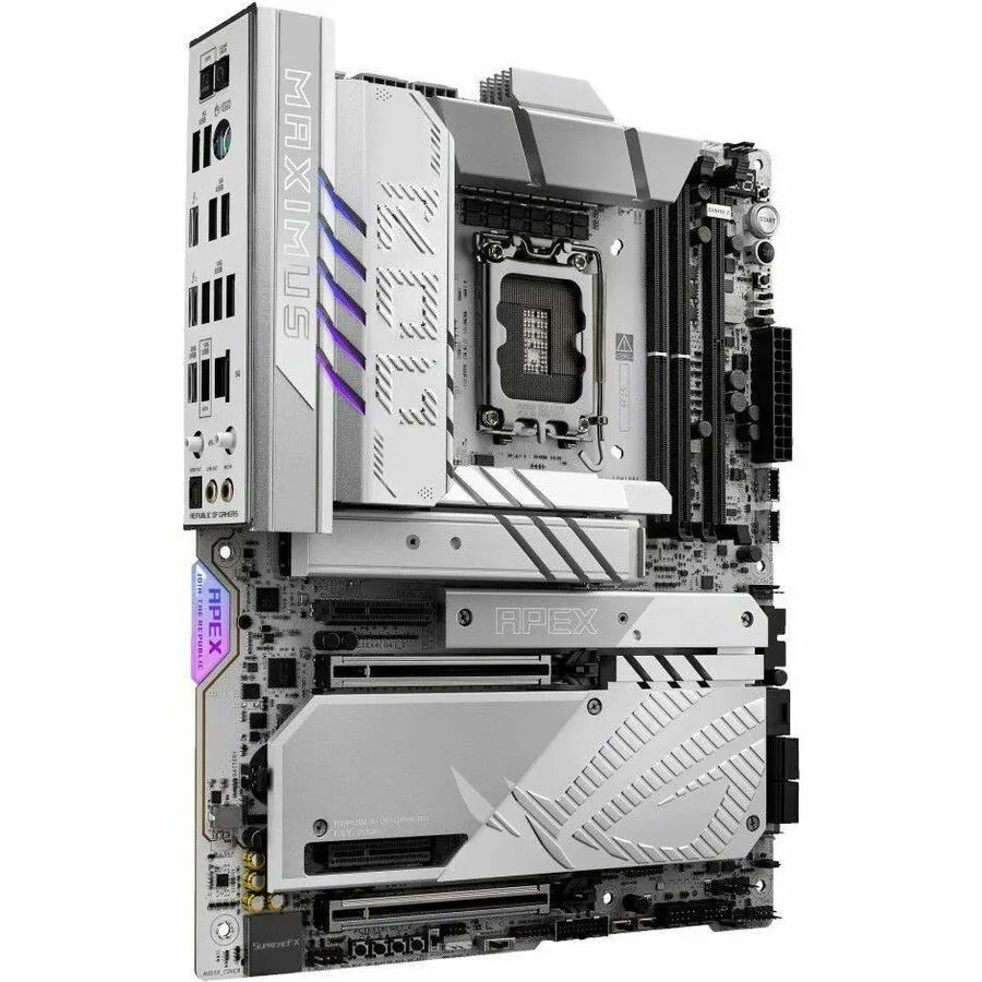 Asus ROG MAXIMUS Z890 APEX Gaming Desktop Motherboard - Intel Z890 Chipset - Socket LGA-1851 - ATX - Image 1