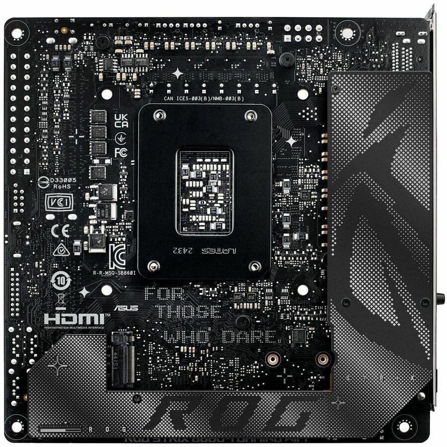 Asus ROG Strix B860-I GAMING WIFI Gaming Motherboard - Intel B860 Chipset - Socket LGA-1851 - Mini ITX - Image 3