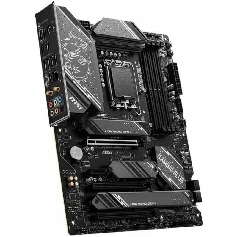 MSI Z790 GAMING PLUS WIFI Gaming Desktop Motherboard - Intel Z790 Chipset - Socket LGA-1700 - ATX - Image 2