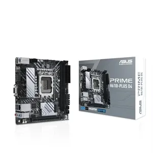 Asus Prime PRIME H610I-PLUS D4-CSM Desktop Motherboard - Intel H610 Chipset - Socket LGA-1700 - Mini ITX