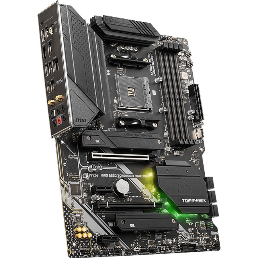 MSI MAG B550 TOMAHAWK MAX WIFI Desktop Motherboard - AMD B550 Chipset - Socket AM4 - ATX - Image 3