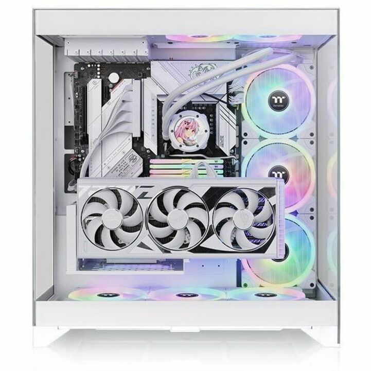 Thermaltake CTE E550 TG Snow Mid Tower Chassis - Image 5