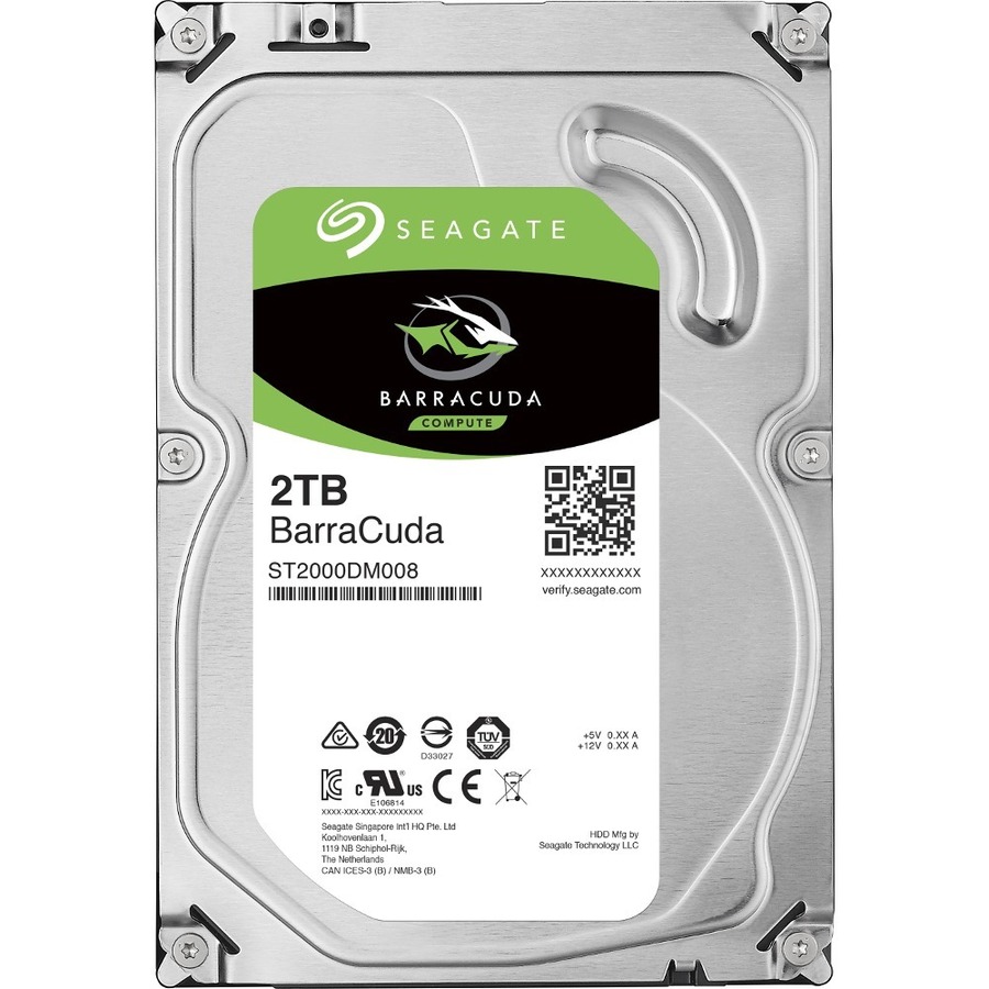 Seagate BarraCuda 2 TB Hard Drive - 3.5" Internal - SATA (SATA/600) - Image 2