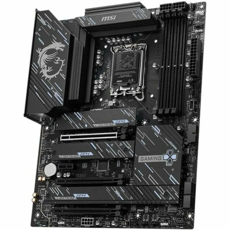 MSI Z890 GAMING PLUS WIFI ATX MOTHERBOARD LGA 1851 for Intel Core Ultra CPU - Image 1