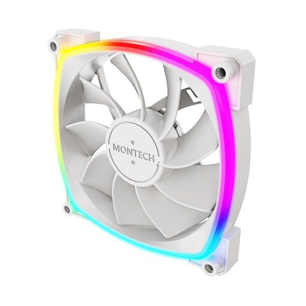 MONTECH RX120 PWM WHITE ARGB 120mm, White - Image 3