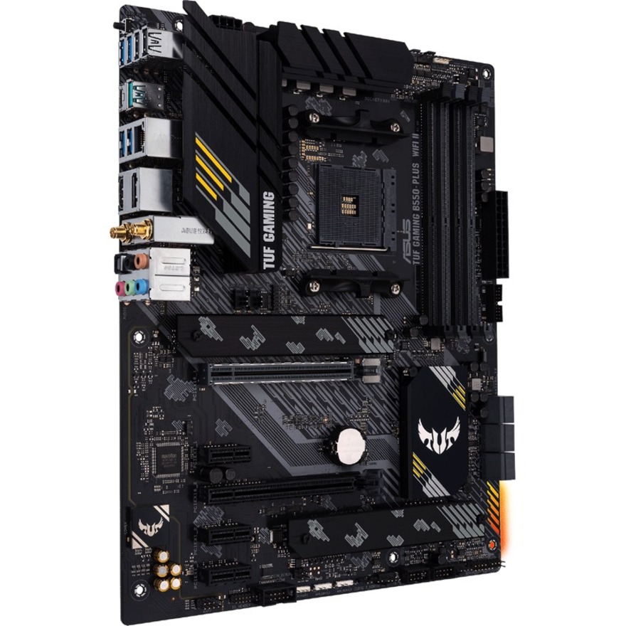 Asus TUF GAMING B550-PLUS WIFI II Gaming Desktop Motherboard - AMD B550 Chipset - Socket AM4 - ATX - Image 2