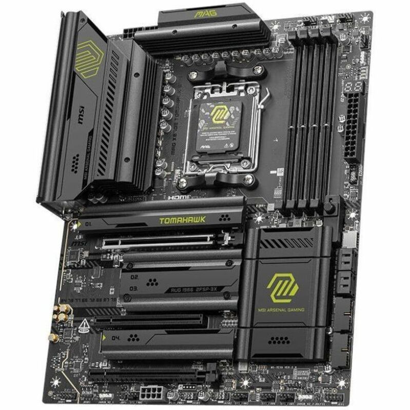 MSI MAG X870E TOMAHAWK WIFI Gaming Desktop Motherboard - AMD X870E Chipset - Socket AM5 - ATX - Image 1