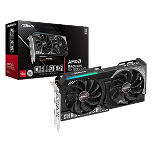 ASRock AMD Radeon RX 9060 XT Graphic Card - 16 GB GDDR6