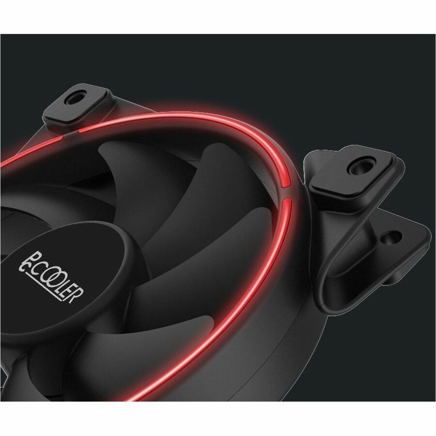 PCCOOLER CORONA Cooling Fan (RED) - Image 1