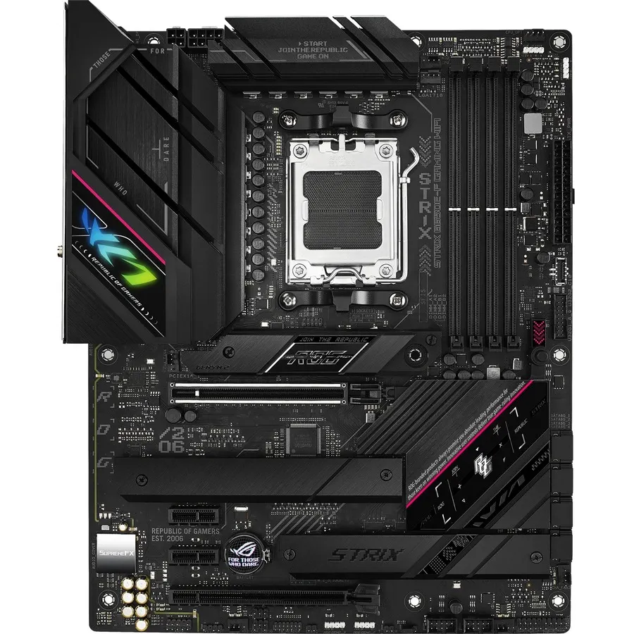 Asus ROG Strix B650E-F GAMING WIFI Gaming Desktop Motherboard - AMD B650 Chipset - Socket AM5 - ATX - Image 5