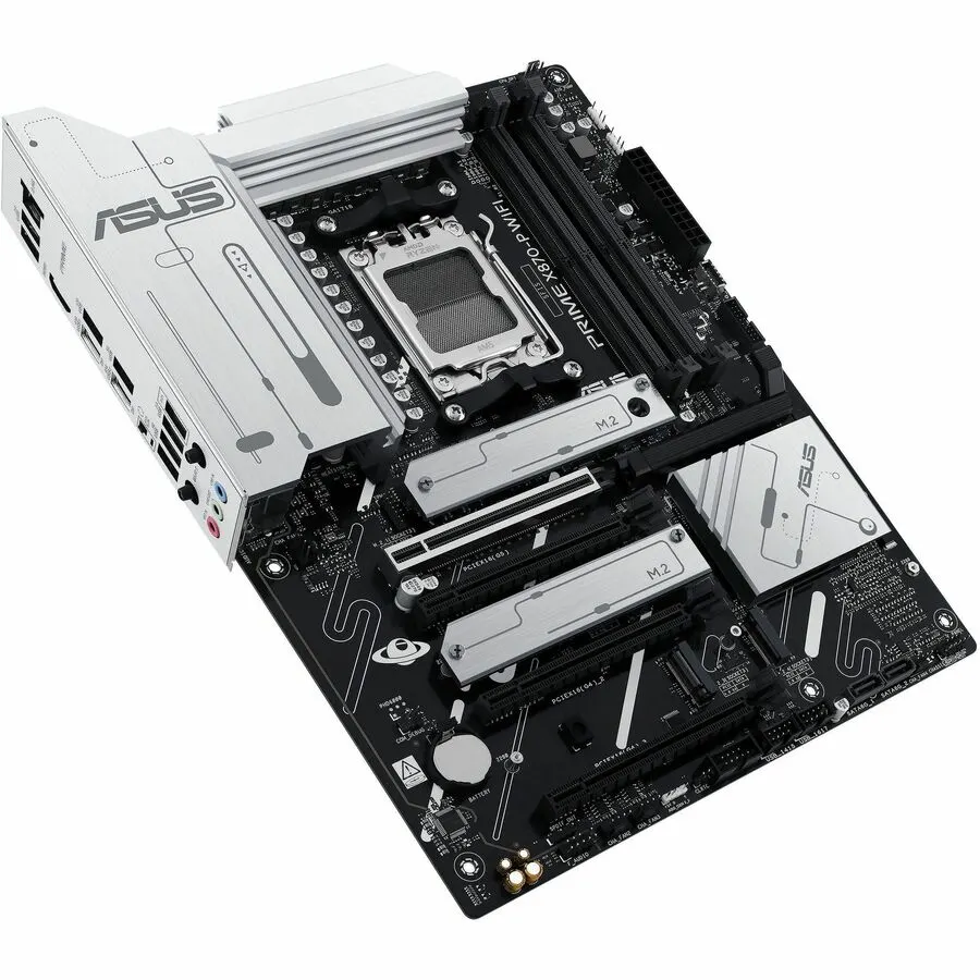 Asus Prime X870-P WIFI Gaming Desktop Motherboard - AMD X870 Chipset - Socket AM5 - ATX - Image 3