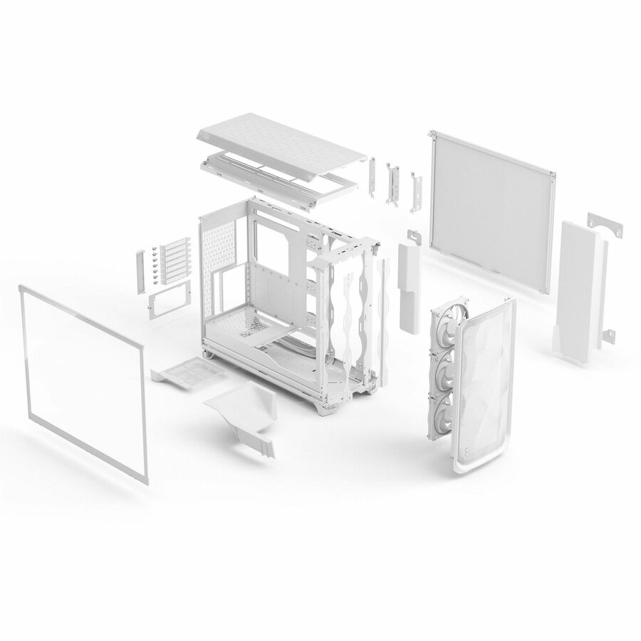Fractal Design Computer Case Meshify 3 XL White - Image 7