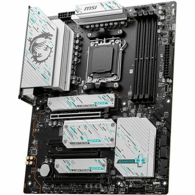 MSI X670E GAMING PLUS WIFI Gaming Desktop Motherboard - AMD X670 Chipset - Socket AM5 - ATX - Image 2