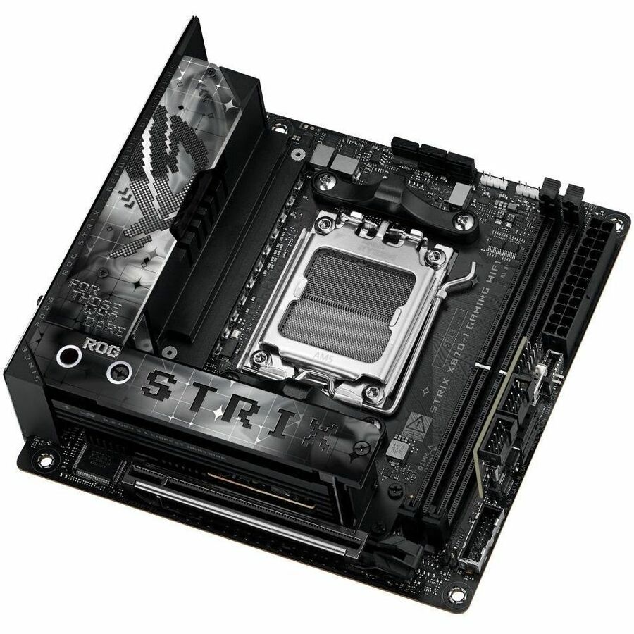 Asus ROG Strix X870-I GAMING WIFI Gaming Desktop Motherboard - AMD X870 Chipset - Socket AM5 - Mini ITX - Image 4