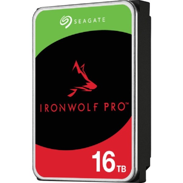 Seagate IronWolf Pro 16 TB Hard Drive - 3.5" Internal - SATA (SATA/600) - (CMR) Method - Image 1