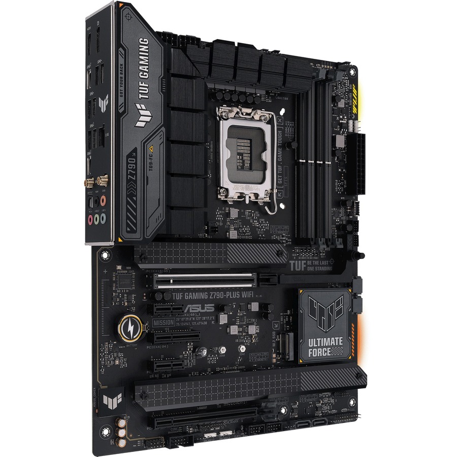 ASUS TUF Z790-PLUS WIFI Gaming Desktop Motherboard - Intel Z790 Chipset - Socket LGA-1700 - ATX - Image 1