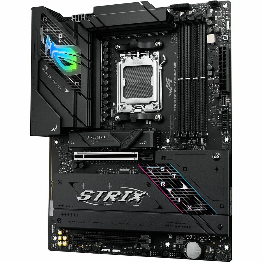 Asus ROG Strix B850-F GAMING WIFI Gaming Desktop Motherboard - AMD B850 Chipset - Socket AM5 - ATX - Image 2