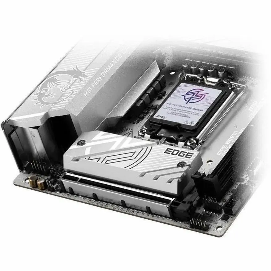 MSI MPG MPG B860I EDGE TI WIFI Gaming Motherboard - Intel B860 Chipset - Socket LGA-1851 - Mini ITX - Image 4