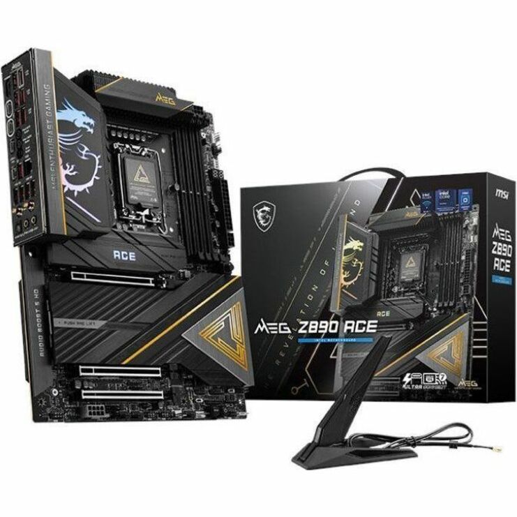 MSI MEG Z890 ACE ATX Motherboard LGA 1851 for Intel Core Ultra series 2 CPU - ATX - Image 4