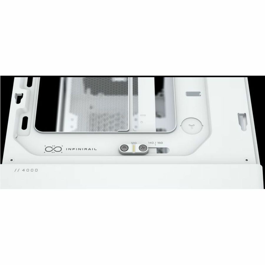 Corsair FRAME 4000D Modular Mid-Tower PC Case - White - Image 5