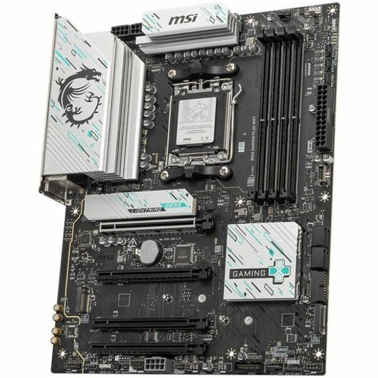 MSI B850 GAMING PLUS WIFI Gaming Desktop Motherboard - AMD B850 Chipset - Socket AM5 - ATX - Image 1
