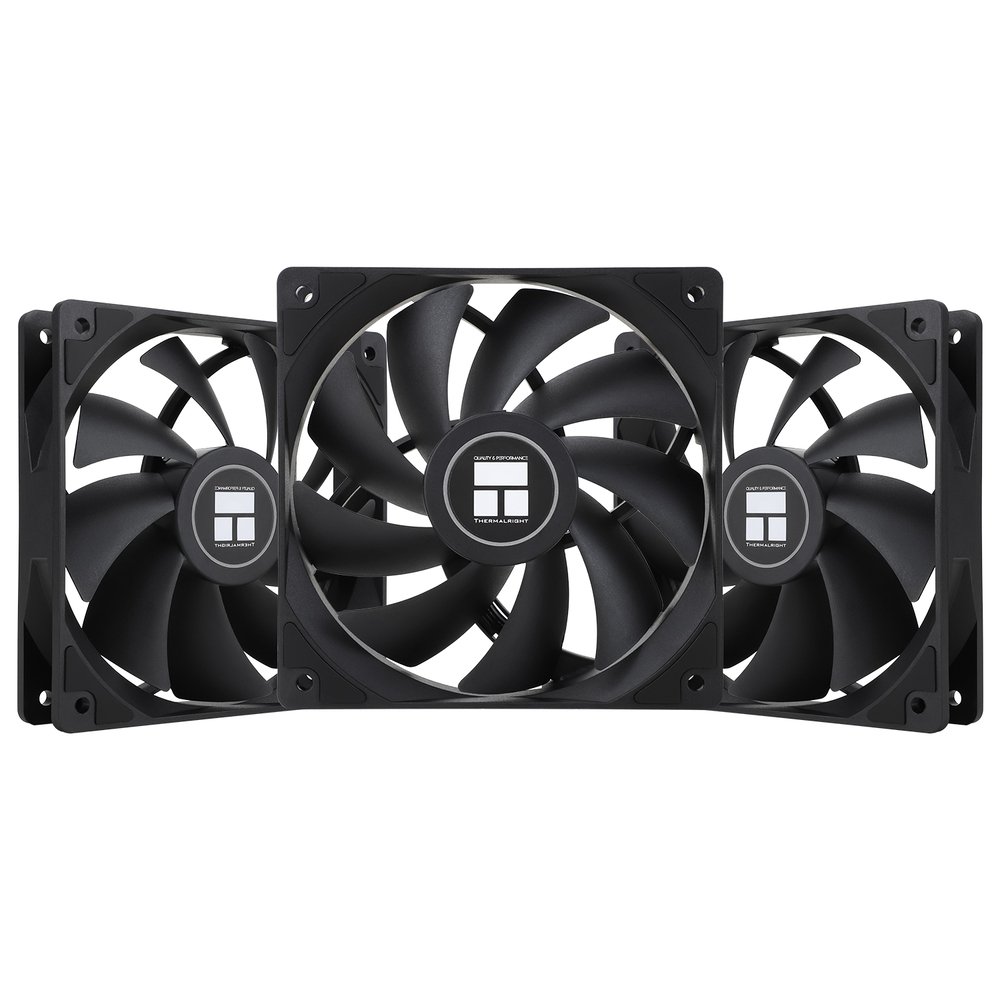 Thermalright TL-C12C*3 CPU Fan 120mm Case Cooler Fan, 4pin Pack of 3