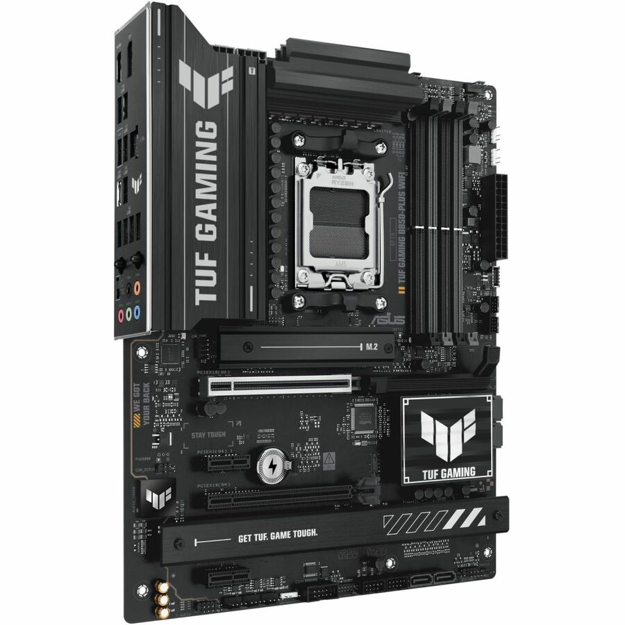 ASUS TUF B850-PLUS WIFI Gaming Desktop Motherboard - AMD B850 Chipset - Socket AM5 - ATX - Image 3