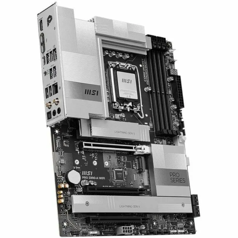 MSI PRO Z890-A WIFI ATX MOTHERBOARD LGA 1851 for Intel Core Ultra CPU - Image 2