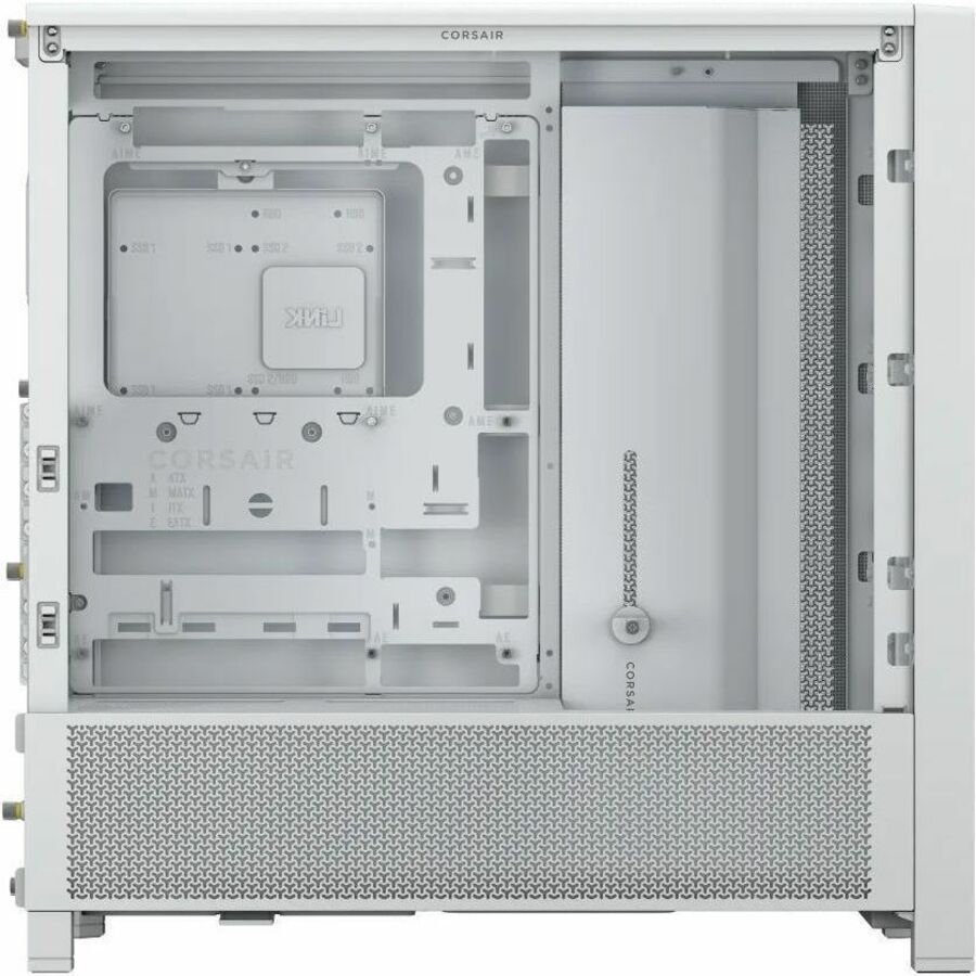 Corsair FRAME 4000D Modular Mid-Tower PC Case - White - Image 10