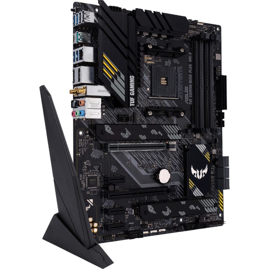 Asus TUF GAMING B550-PLUS WIFI II Gaming Desktop Motherboard - AMD B550 Chipset - Socket AM4 - ATX - Image 4
