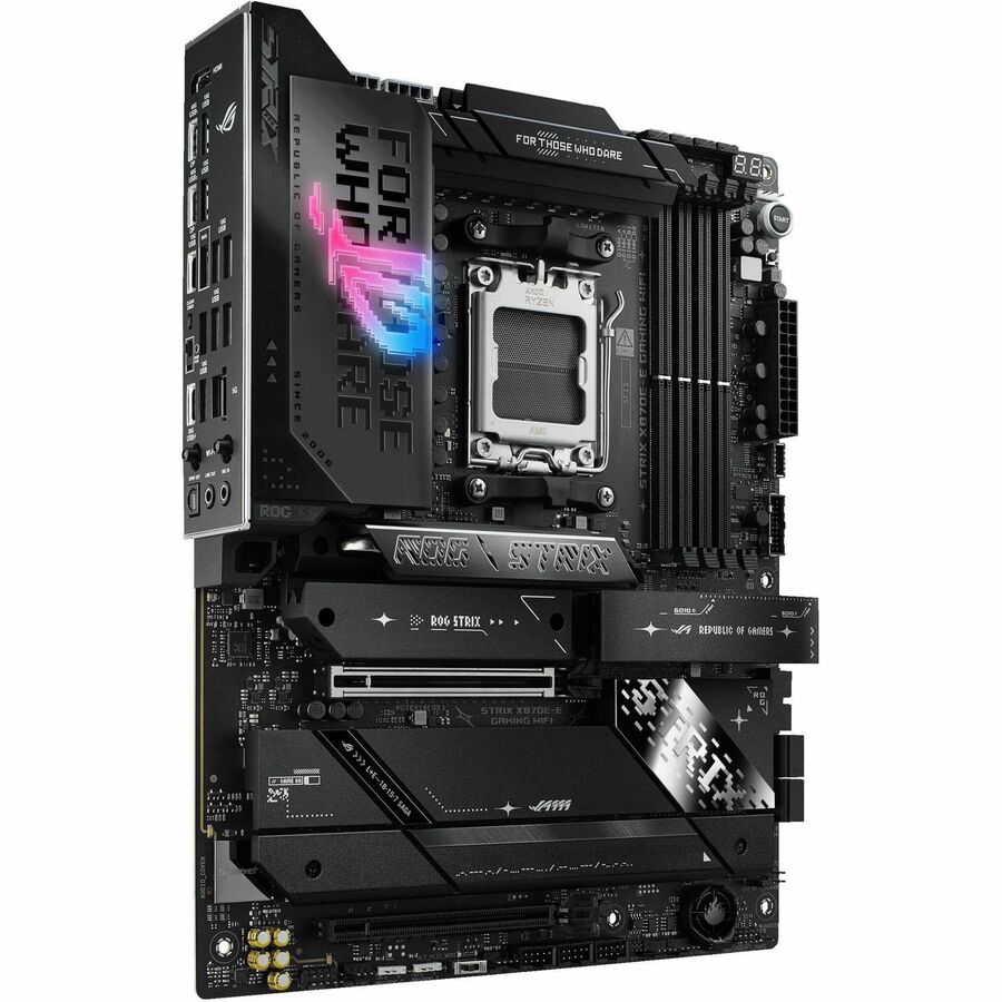 Asus ROG Strix X870E-E GAMING WIFI Gaming Desktop Motherboard - AMD X870E Chipset - Socket AM5 - ATX - Image 3