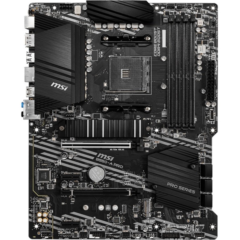MSI B550-A PRO Desktop Motherboard - AMD B550 Chipset - Socket AM4 - ATX - Image 3