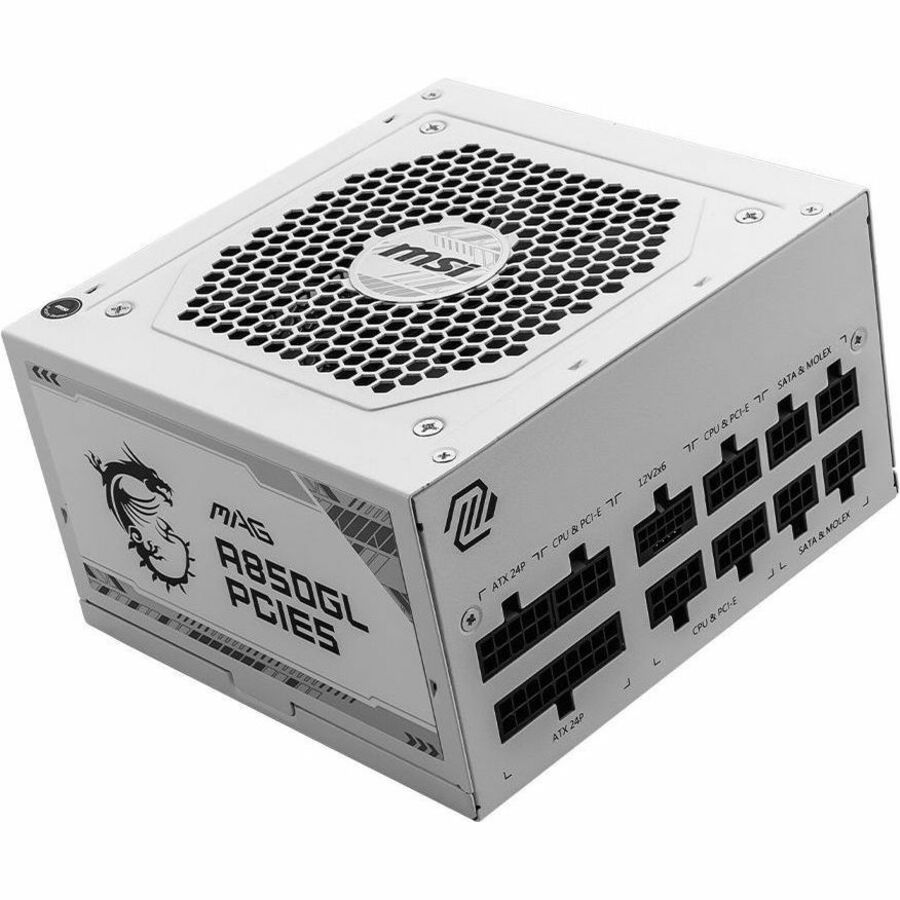 MSI MAG A850GL PCIE5 White Power Supply - Image 3
