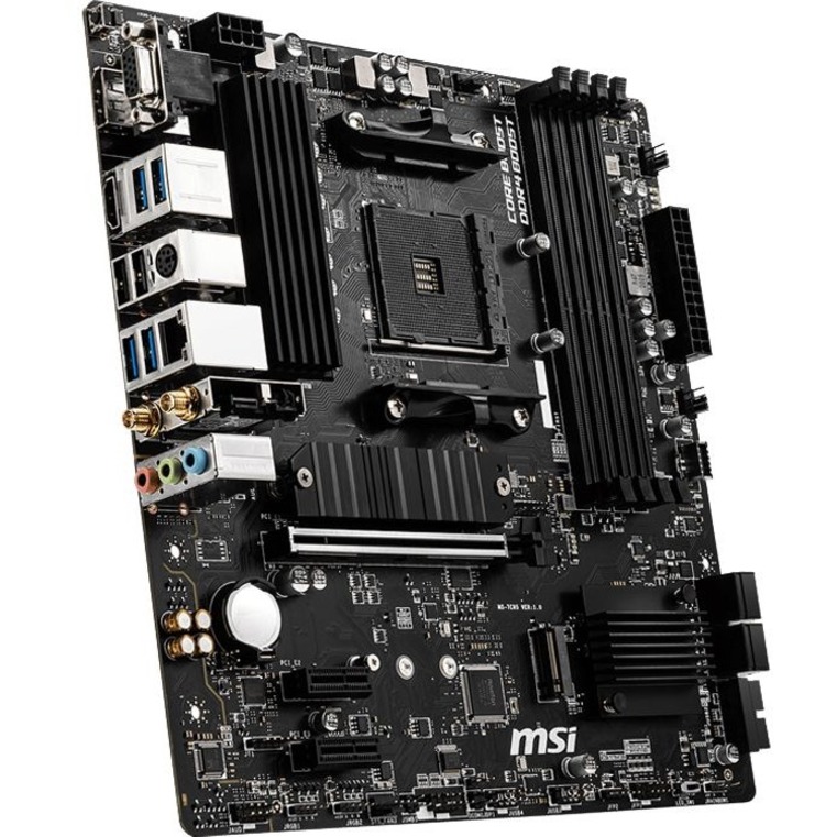 MSI B550M-VC WIFI Gaming Desktop Motherboard - AMD B550 Chipset - Socket AM4 - Micro ATX - Image 3