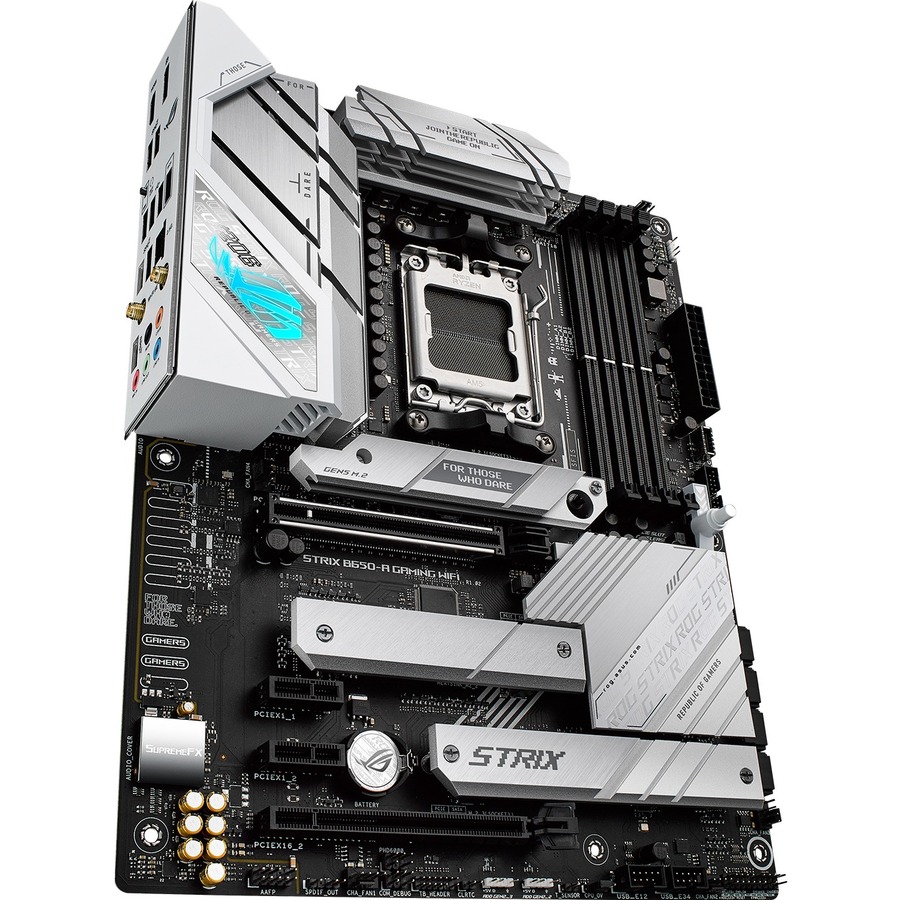 Asus ROG Strix B650-A GAMING WIFI Gaming Desktop Motherboard - AMD B650 Chipset - Socket AM5 - ATX - Image 3