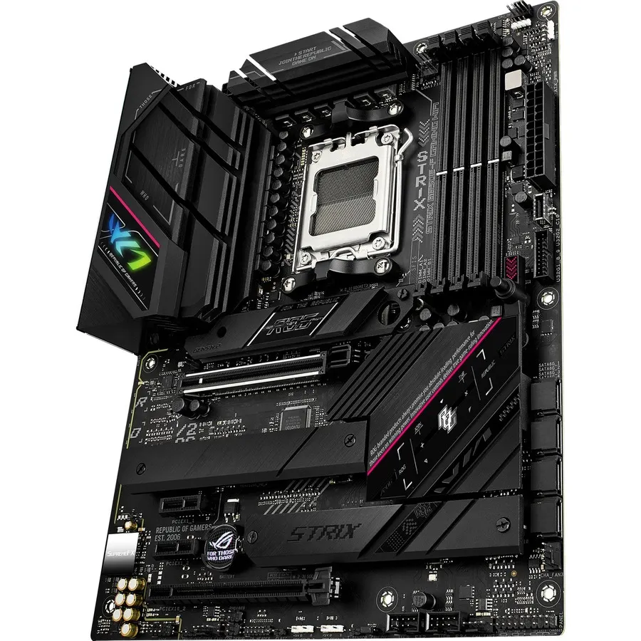Asus ROG Strix B650E-F GAMING WIFI Gaming Desktop Motherboard - AMD B650 Chipset - Socket AM5 - ATX - Image 1