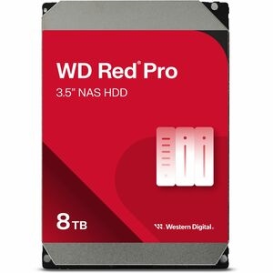 Western Digital Red Pro WD8005FFBX 8 TB Hard Drive - 3.5" Internal - SATA (SATA/600) - (CMR) Method