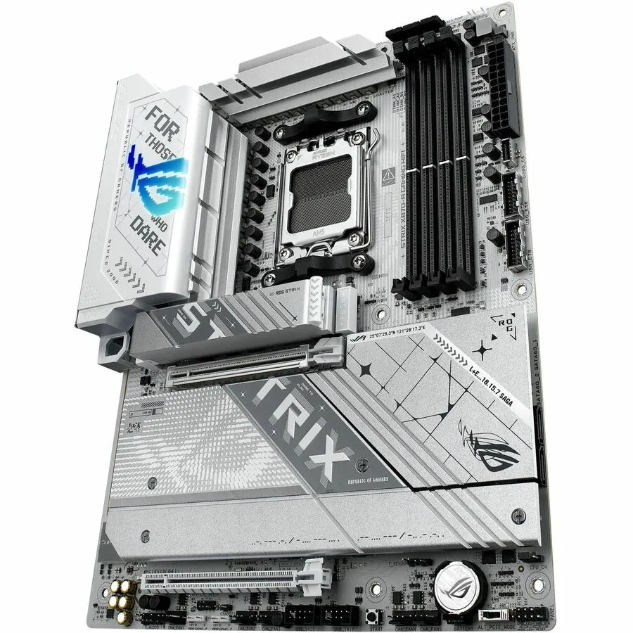 Asus ROG Strix X870-A GAMING WIFI Gaming Desktop Motherboard - AMD X870 Chipset - Socket AM5 - ATX - Image 3