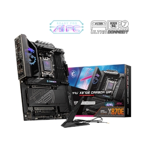 MSI MPG X870E CARBON WIFI Gaming Desktop Motherboard - AMD X870E Chipset - Socket AM5 - ATX