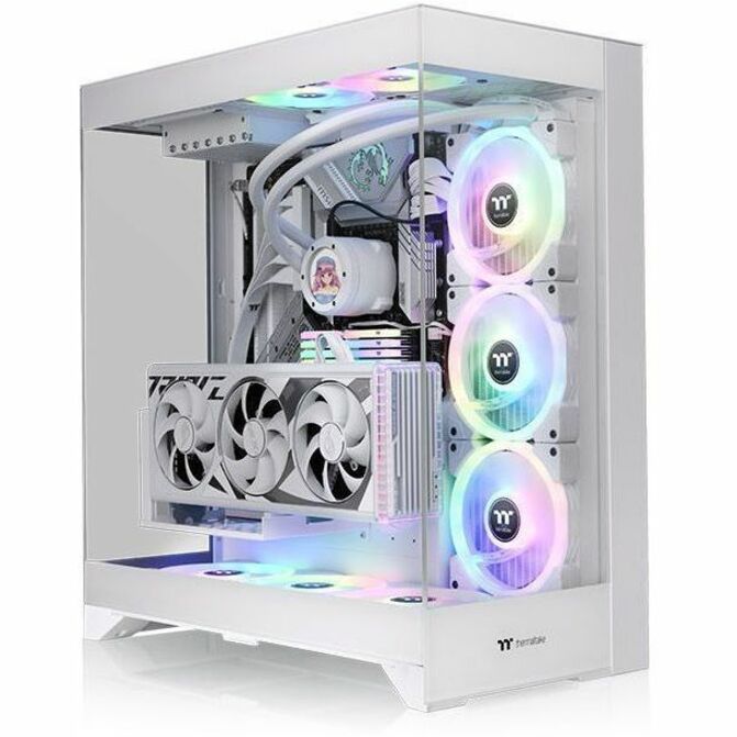 Thermaltake CTE E550 TG Snow Mid Tower Chassis - Image 4