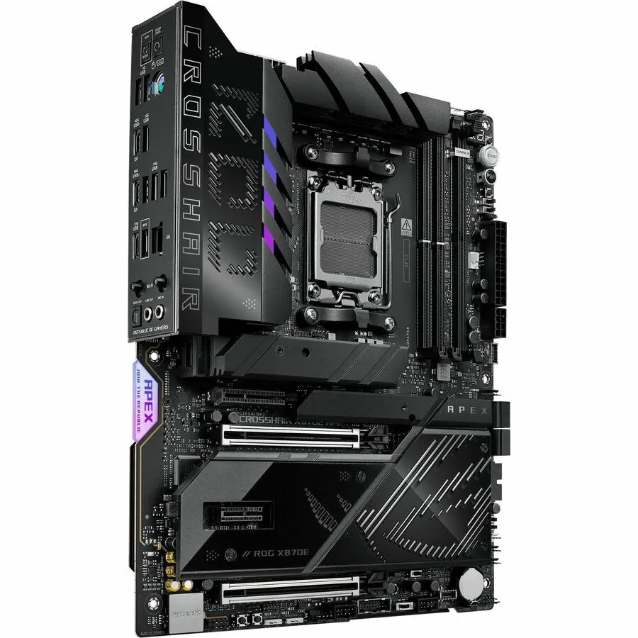 Asus ROG Crosshair X870E Apex Gaming Desktop Motherboard - AMD X870E Chipset - Socket AM5 - ATX - Image 2